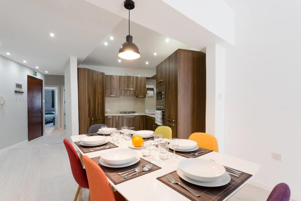 Modern 3 Bedroom & 3 Bathroom Apartment - Near Balluta Bay San Julián Exterior foto